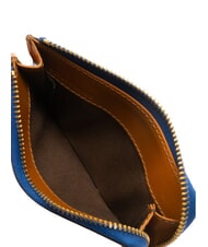 THE BRIDGE CHIARA  Portofel plat din piele Cognac / Aur - Portofele femei - 4