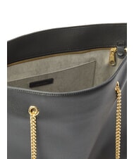 CALVIN KLEIN CKJ MINIMAL MONOGRAM Geantă de cumpărături cu mâner de lanț pe negru - Genți femei - 4