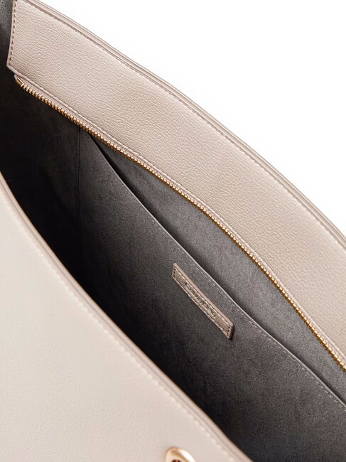 CKJ MINIMAL MONOGRAM Geantă de cumpărături cu mâner de lanț castel - Genți femei