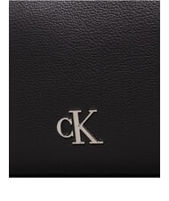 CALVIN KLEIN CKJ MINIMAL MONOGRAM Geantă de umăr cu husă pentru cameră pe negru - Genți femei - 3
