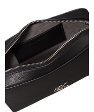 CALVIN KLEIN CKJ MINIMAL MONOGRAM Geantă de umăr cu husă pentru cameră pe negru - Genți femei - 4