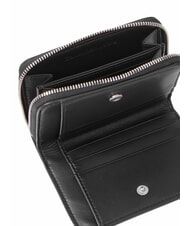 CALVIN KLEIN CKJ MINIMAL MONOGRAM Portofel mediu din piele - Portofele femei