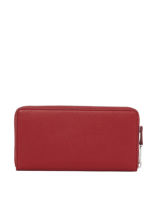 TJW MUST  Portofel mare cu fermoar cireș rustic - Portofele femei