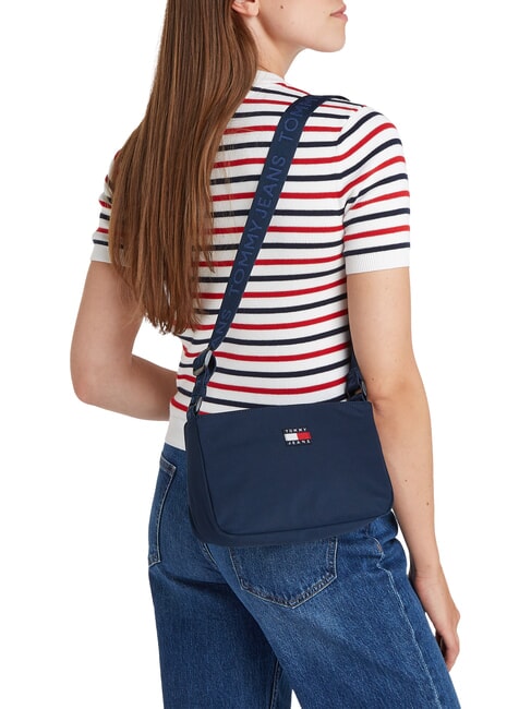 TJW DAILY Geantă de umăr marina de noapte întunecată - Genți femei