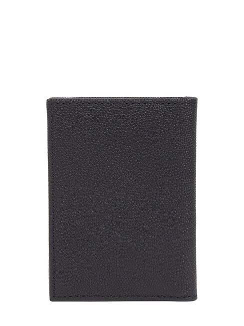 TH FLAG  Portofel vertical din piele albastru spațial/negru - Portofele bărbați