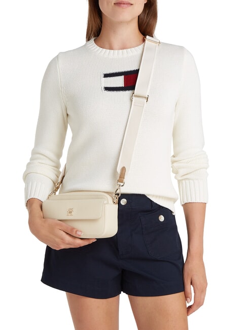 TH DISTINCT  Geantă de umăr mini bej clasic - Genți femei