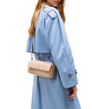 TOMMY HILFIGER TH DISTINCT  Geantă de umăr mini taupe de coastă - Genți femei - 4