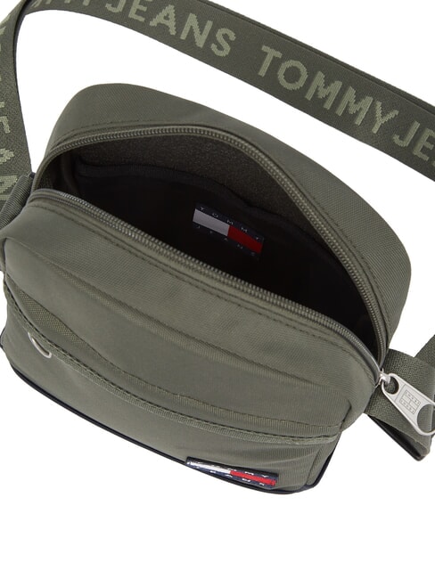 TJM ESS DAILY Pungă verde coton - Genți de umăr bărbați