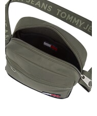 TOMMY HILFIGER TJM ESS DAILY Pungă verde coton - Genți de umăr bărbați - 4