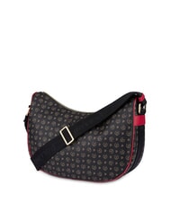 POLLINI HERITAGE Hobo Geantă de umăr lac negru - Genți femei - 3