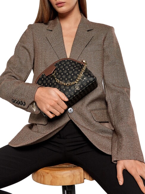 HERITAGE  Mini geanta de umar negru maro - Genți femei