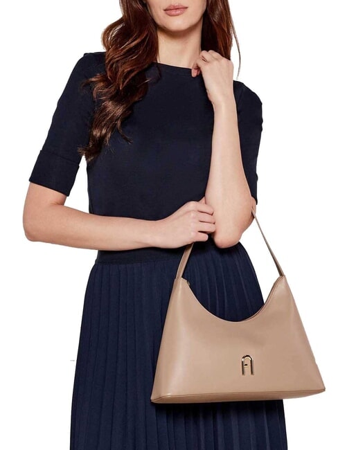 DIAMANTE Geanta de umar greige - Genți femei