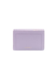 COCCINELLE TALEA Portofel mediu din piele ciocănită lav./lav. - Portofele femei - 3