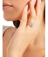 GUESS FINE HEART Inel cu inimă și cristale SILVER - Inele - 2