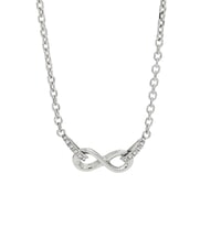 GUESS ENDLESS DREAM Colier cu pandantiv Infinity și zirconiu SILVER - Lănțișoare - 3