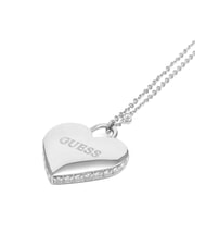 GUESS FALLING IN LOVE Colier inimă SILVER - Lănțișoare - 3