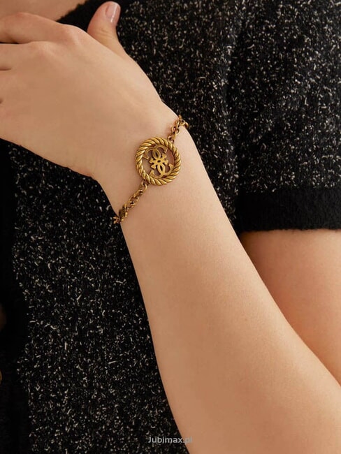 4G VINTAGE Brăţară aur galben antic - Brățări