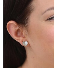 GUESS LOVELY GUESS Cercei inimă cu cristale - Cercei