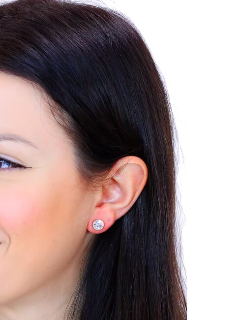 STUDS PARTY Cercei cu cristale aur galben - Cercei