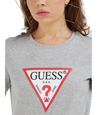 GUESS ORIGINAL LOGO Tricou cu logo gri melange deschis m - tricou - 4