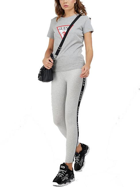 ORIGINAL LOGO Tricou cu logo gri melange deschis m - tricou