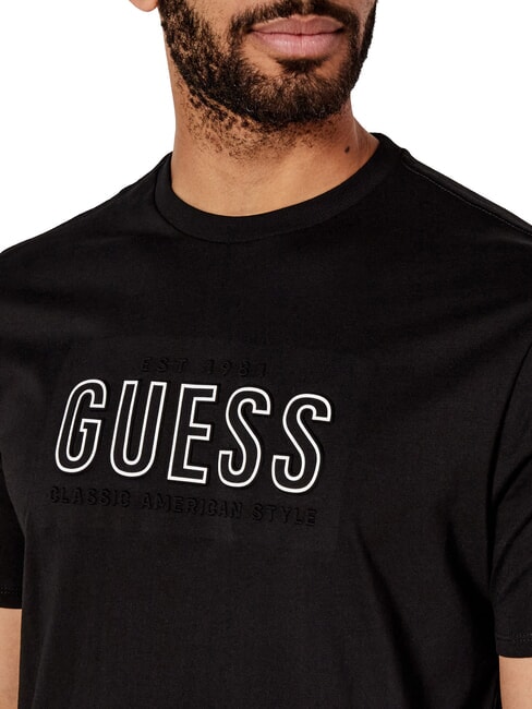 BSC EMBOSSED LOGO Tricou cu imprimeu &icirc;n relief jet black multi - tricou