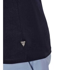 GUESS BSC EMBOSSED LOGO Tricou cu imprimeu în relief smart blue multi - tricou - 4