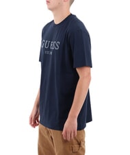 GUESS BOX LOGO Tricou cu logo brodat - tricou