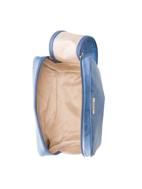 GEO Trusă cosmetică cu fermoar dublu blugi albaștri - Truse de toaletă