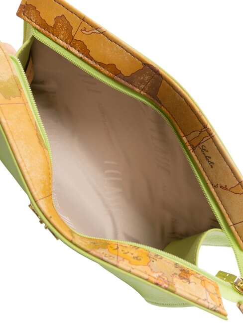 GEO Frumusețe dreaptă mare verde măr - Genți plic și truse