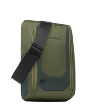 PIQUADRO S140 Rucsac pentru iPad cu un singur umăr, din material reciclat VERDE - Rucsacuri pentru laptop - 2