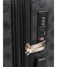 GUESS WILDER 22  Cărucior mediu, extensibil gri închis - Trolere rigide - 4