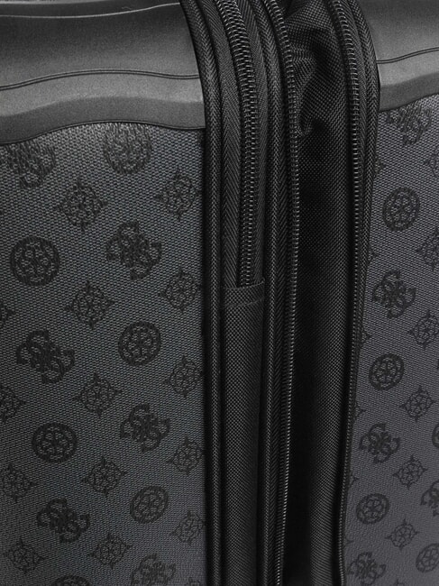 WILDER 22  Cărucior mediu, extensibil gri închis - Trolere rigide