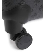 GUESS WILDER 22  Cărucior mediu, extensibil gri închis - Trolere rigide - 6