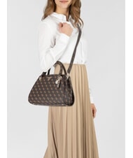 GUESS NOELLE 2 4G Geantă de mână, cu curea de umăr maro - Genți femei - 5