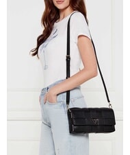 GUESS MAYLEE  Geantă de umăr, cu curea de umăr BLACK - Genți femei - 6
