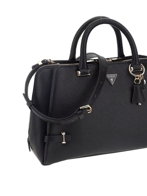 ROSALBA  Geantă de mână, cu curea de umăr BLACK - Genți femei