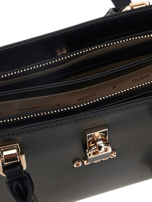 QUEENSLAND Geantă de mână, cu curea de umăr BLACK - Genți femei