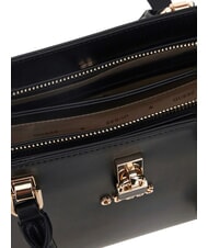 GUESS QUEENSLAND Geantă de mână, cu curea de umăr BLACK - Genți femei - 4