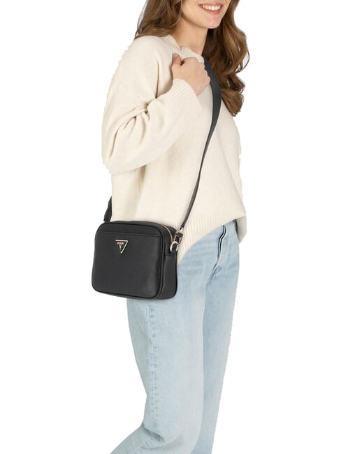 MERIDIAN 2  Geantă de umăr BLACK - Genți femei