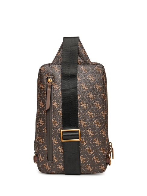 MILANO 4G Geantă Maxi maro/ocru - Genți de umăr bărbați