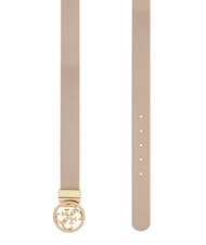 GUESS PHOEBE Curea simplu logo taupe - Curele - 2