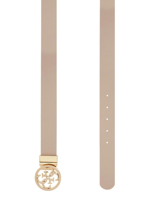 PHOEBE Curea simplu logo taupe - Curele