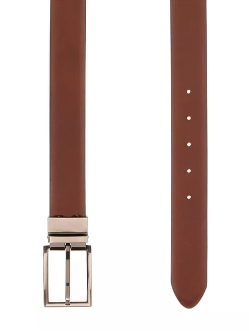 CASUAL Curea reversibilă negru/maro închis - Curele