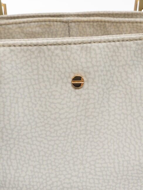 L'ECOLE NYLON Shopper de umar, cu curea de umar kaki - Genți femei