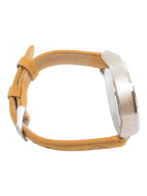 CANFIELD Ceas cu dată maro deschis - Ceasuri