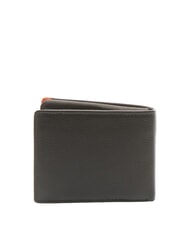 SPALDING SNAP  Portofel bărbătesc din piele, cu portofel pentru monede maro/portocaliu - Portofele bărbați - 4