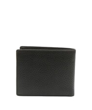 SPALDING SNAP Portofel mediu din piele negru - Portofele bărbați - 3