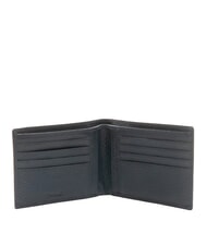 SPALDING SNAP Portofel mediu din piele albastru - Portofele bărbați - 2