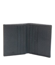 SPALDING SNAP  Portofel din piele ciocănită albastru - Portofele bărbați - 2